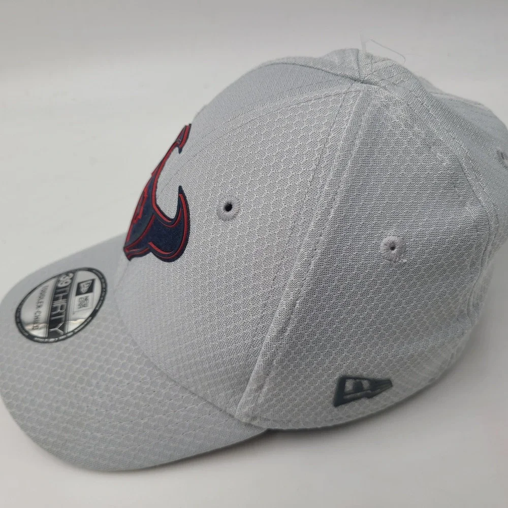 Toddler-Child Houston Texans Hat Fitted New Era 39Thirty Gray Red NFL Football